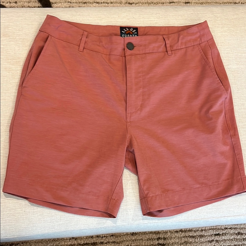 Faherty All Day salmon Shorts 31